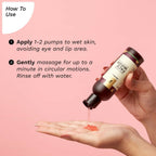 Pilgrim French Red Vine Face Wash with Vitamin C & Aloe For Anti Ageing & Dark Spots | Grocsy