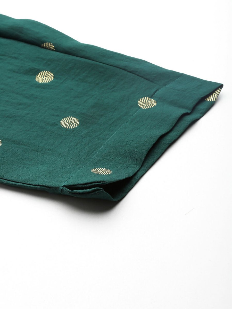 Ahalyaa Women's Traditional wear Kurta Set - Green | Grocsy