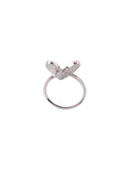 NVR Women's Stylish Latest Silver Plated Ring With Ad Stones | Grocsy