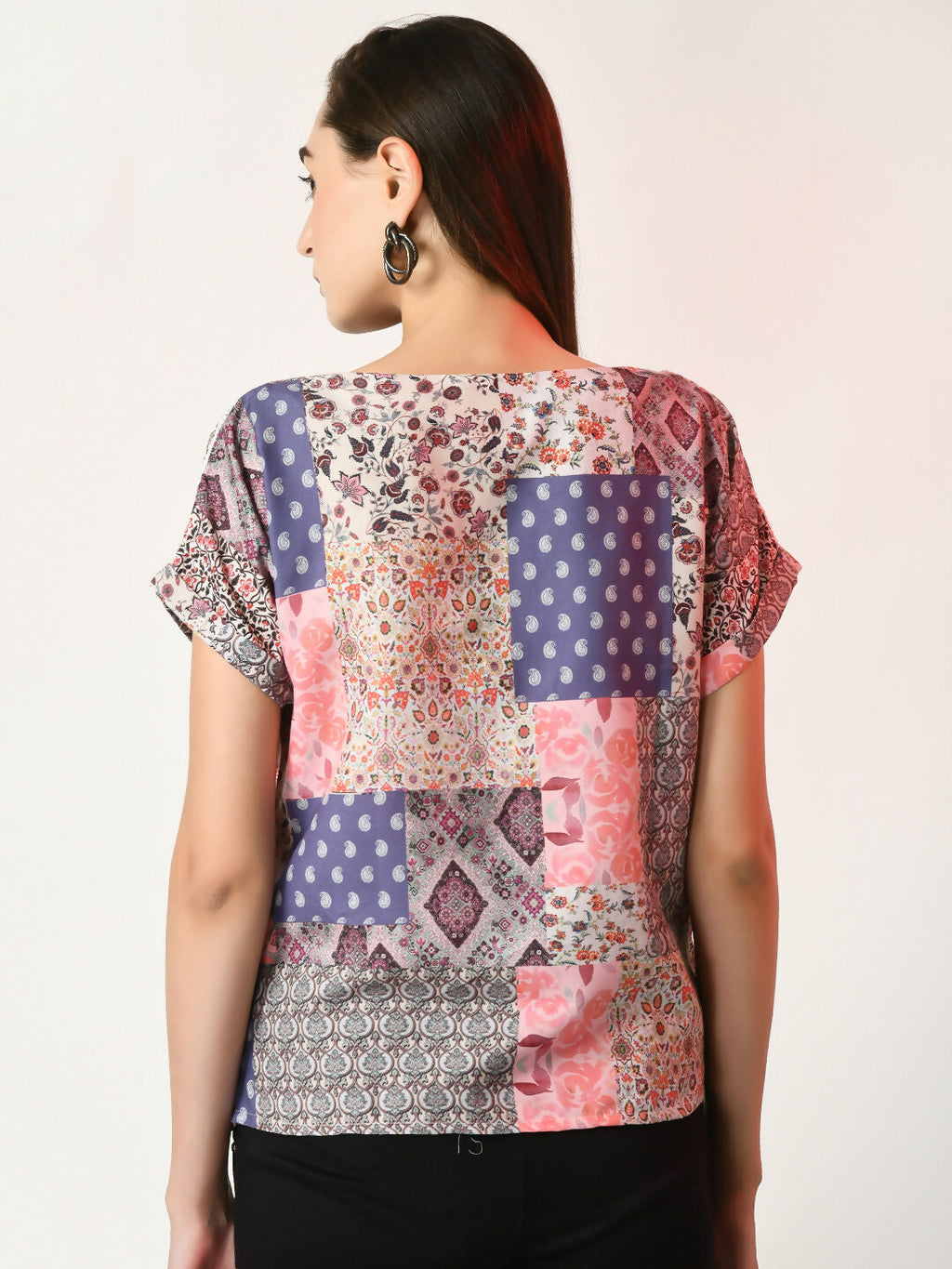 Myshka Women's Multi Printed Top | Grocsy