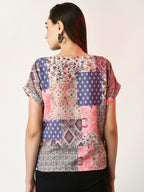 Myshka Women's Multi Printed Top | Grocsy
