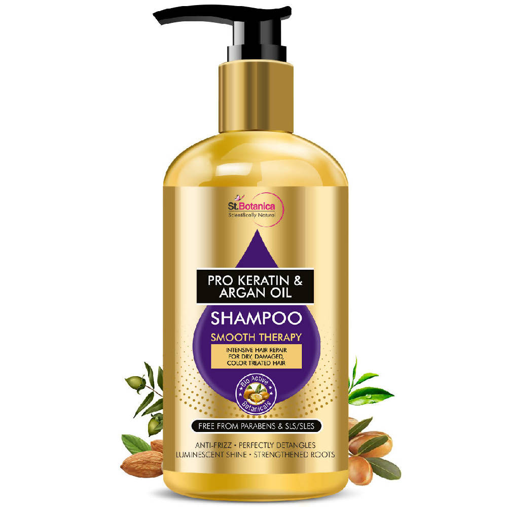 St.Botanica Pro Keratin And Argan Oil Shampoo | Grocsy
