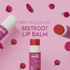 Clensta Beetroot Lip Balm With Hyaluronic Acid Spf 30 With Beetroot | Grocsy