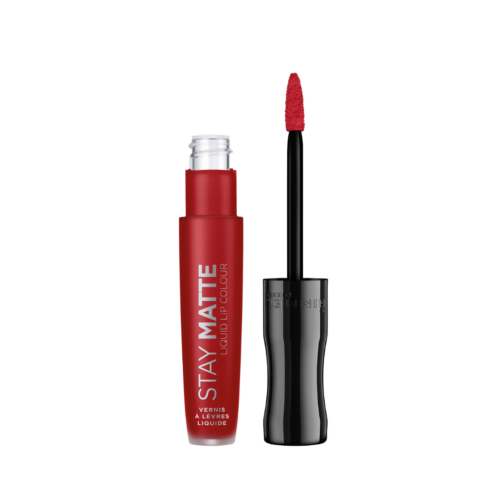 Rimmel London Stay Matte Liquid Lip Colour - 500 Fire Starter | Grocsy