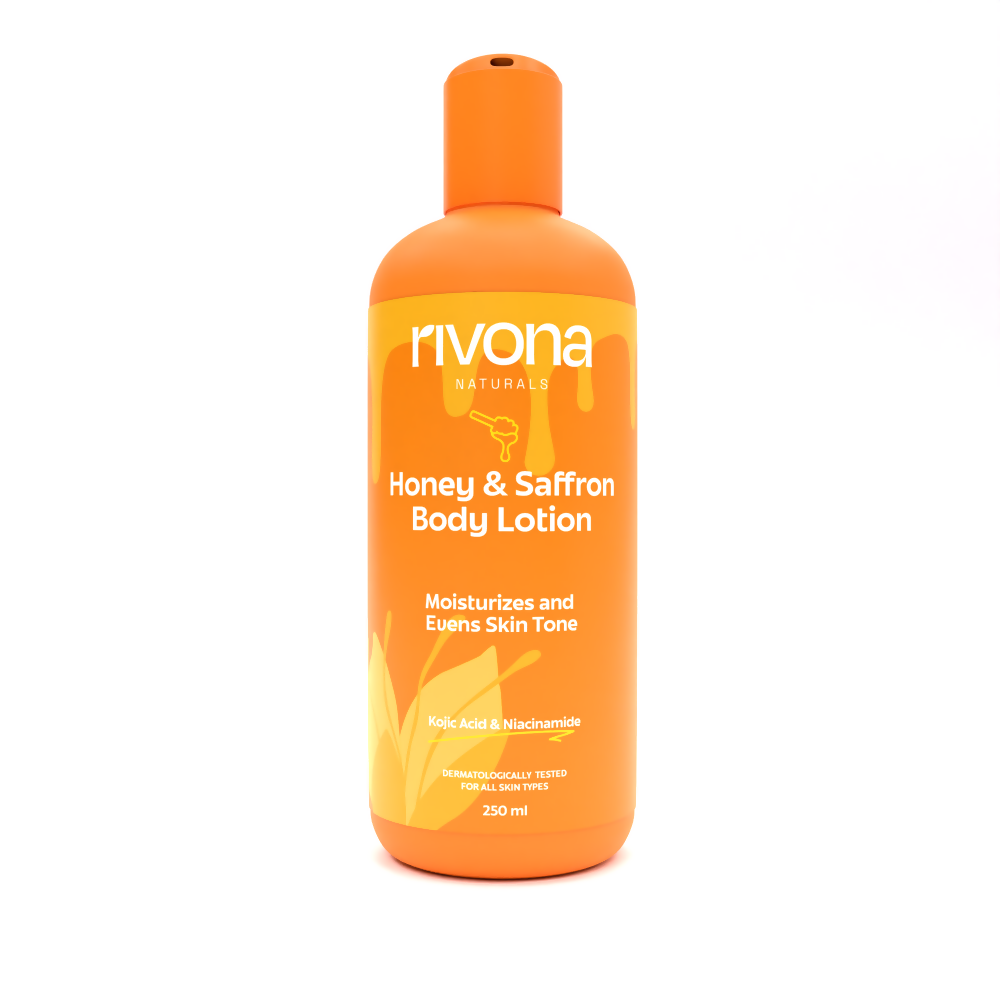 Rivona Naturals Honey & Saffron Lotion | Grocsy