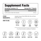 Decode Age Ca AKG Supplement Capsules | Grocsy