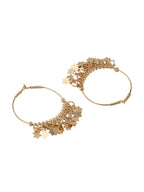 NVR Women Gold-Polished Hoop Earrings | Grocsy