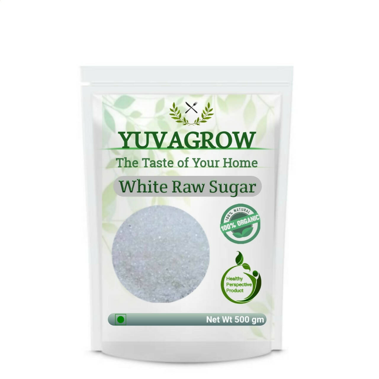 Yuvagrow White Raw Sugar | Grocsy