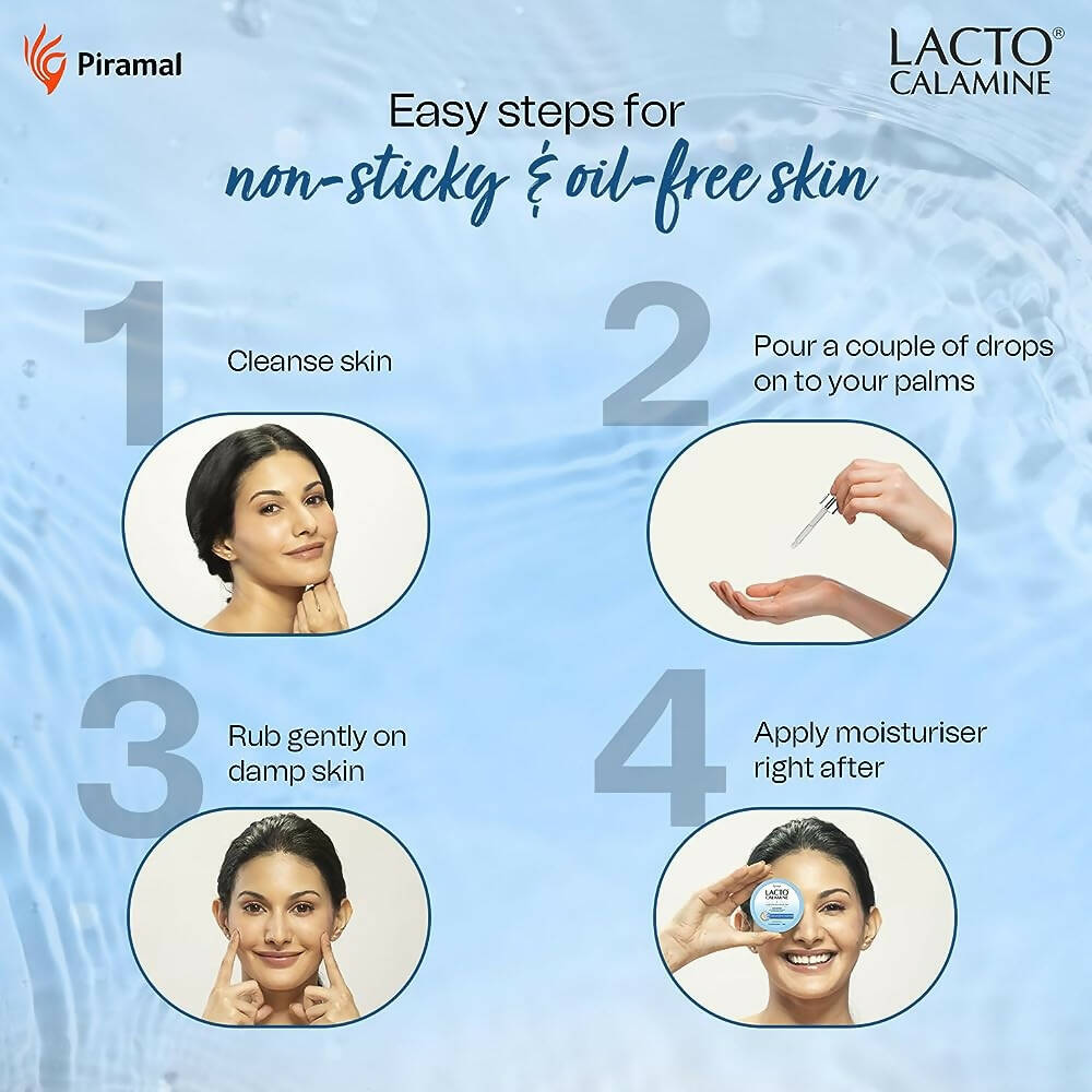 Lacto Calamine 2% Hyaluronic Acid Face Serum | Grocsy