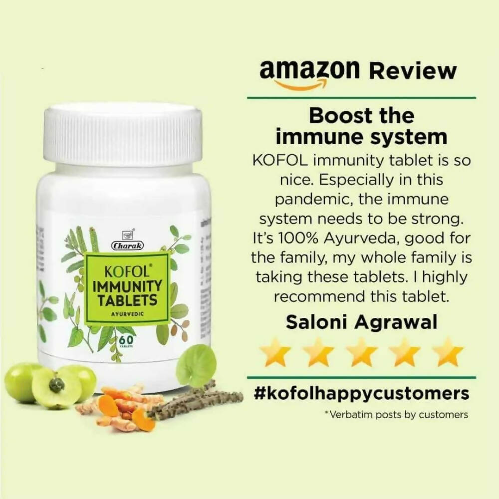 Charak Kofol Immunity Tablets | Grocsy