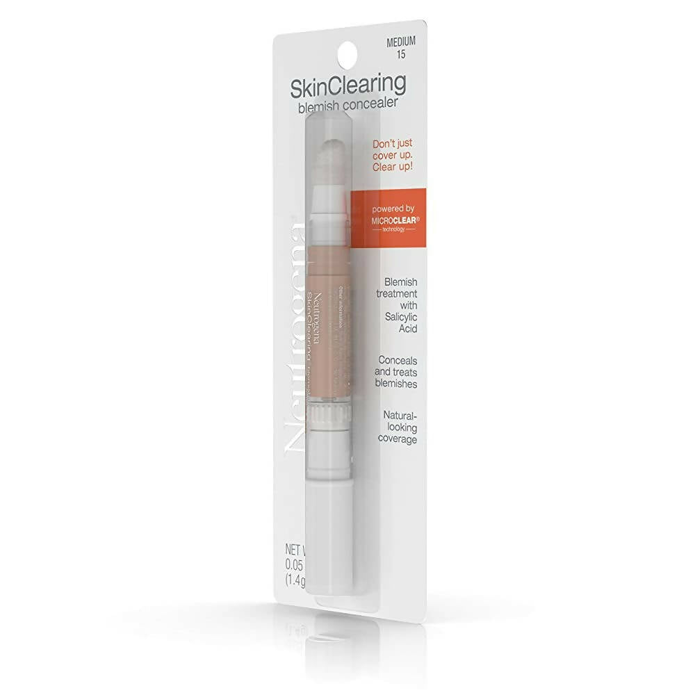 Neutrogena Skin Clearing Blemish Concealer, Medium 15 | Grocsy