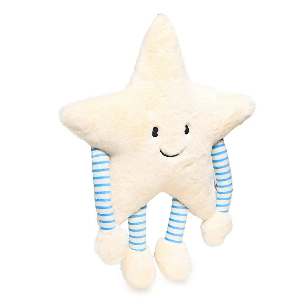 Webby Plush Star Soft Pillow with Arm & Leg Stuffed Toy | Grocsy