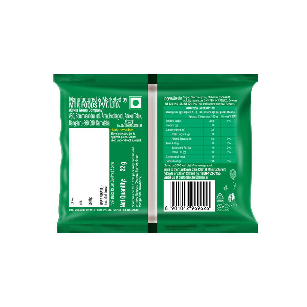 MTR Laban Jelly Man Fruit Flavour Chews | Grocsy