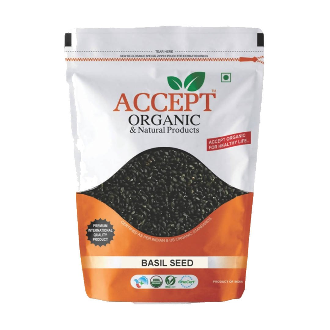Accept Organic & Natural Products Basil Seed | Grocsy