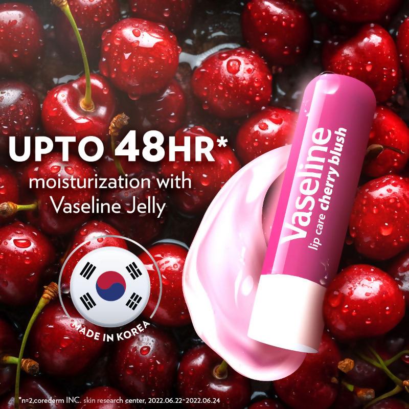 Vaseline Lip Care Lip Balm Stick - Cherry Blush | Grocsy