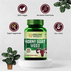 Himalayan Organics Horny Goat Weed Vegetarian Capsules | Grocsy