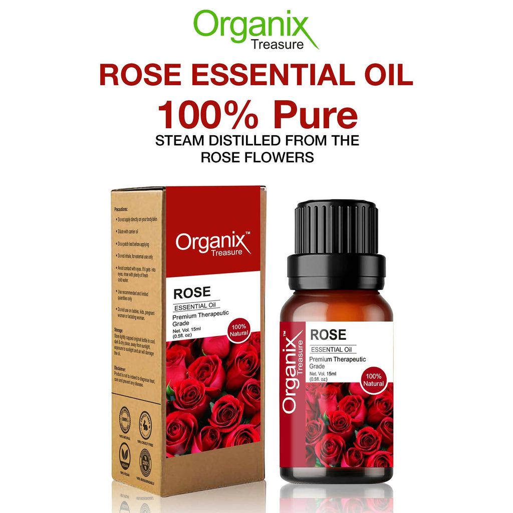 Organix Treasure Rose Essential Oil | Grocsy