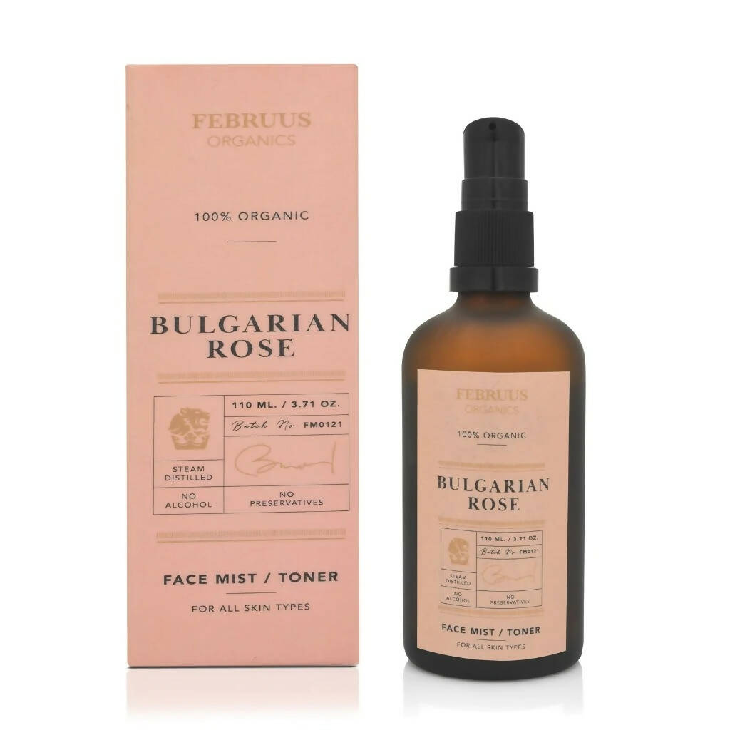 Februus Organics Bulgarian Rose Face Mist | Grocsy