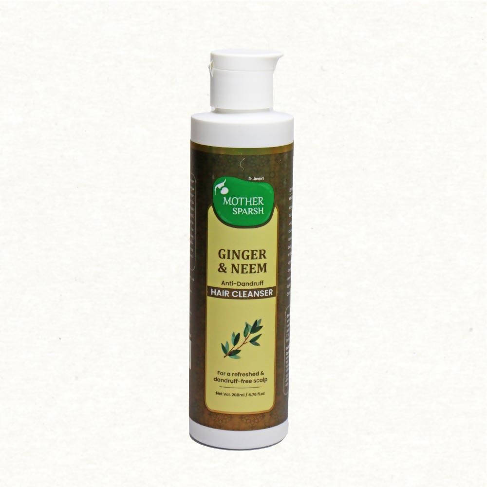 Mother Sparsh Ginger & Neem Anti-Dandruff Hair Cleanser | Grocsy