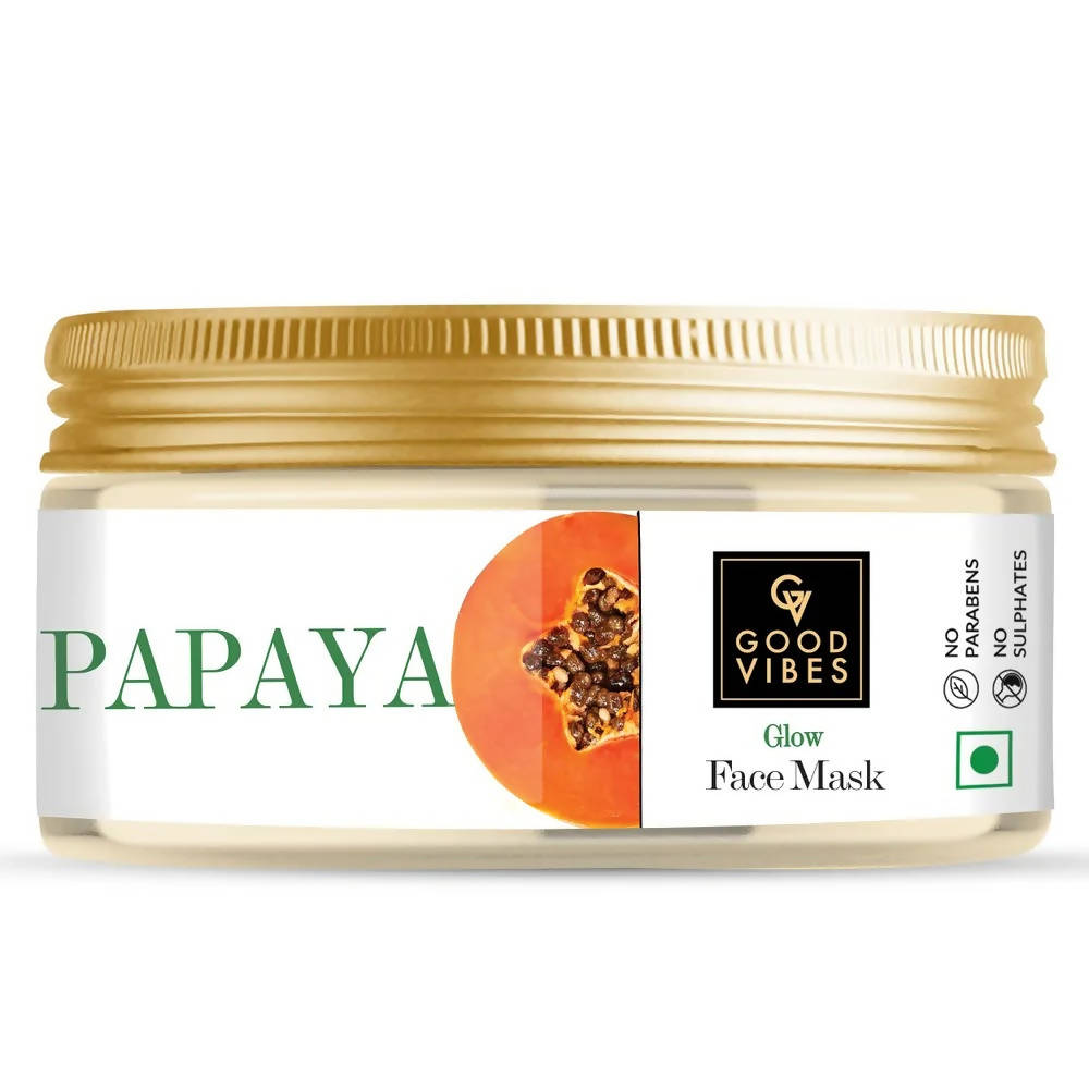 Good Vibes Papaya Glow Face Mask | Grocsy