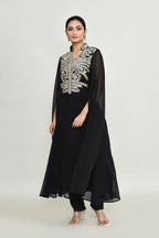 Joban Fashion Black Rayon Tunic | Grocsy