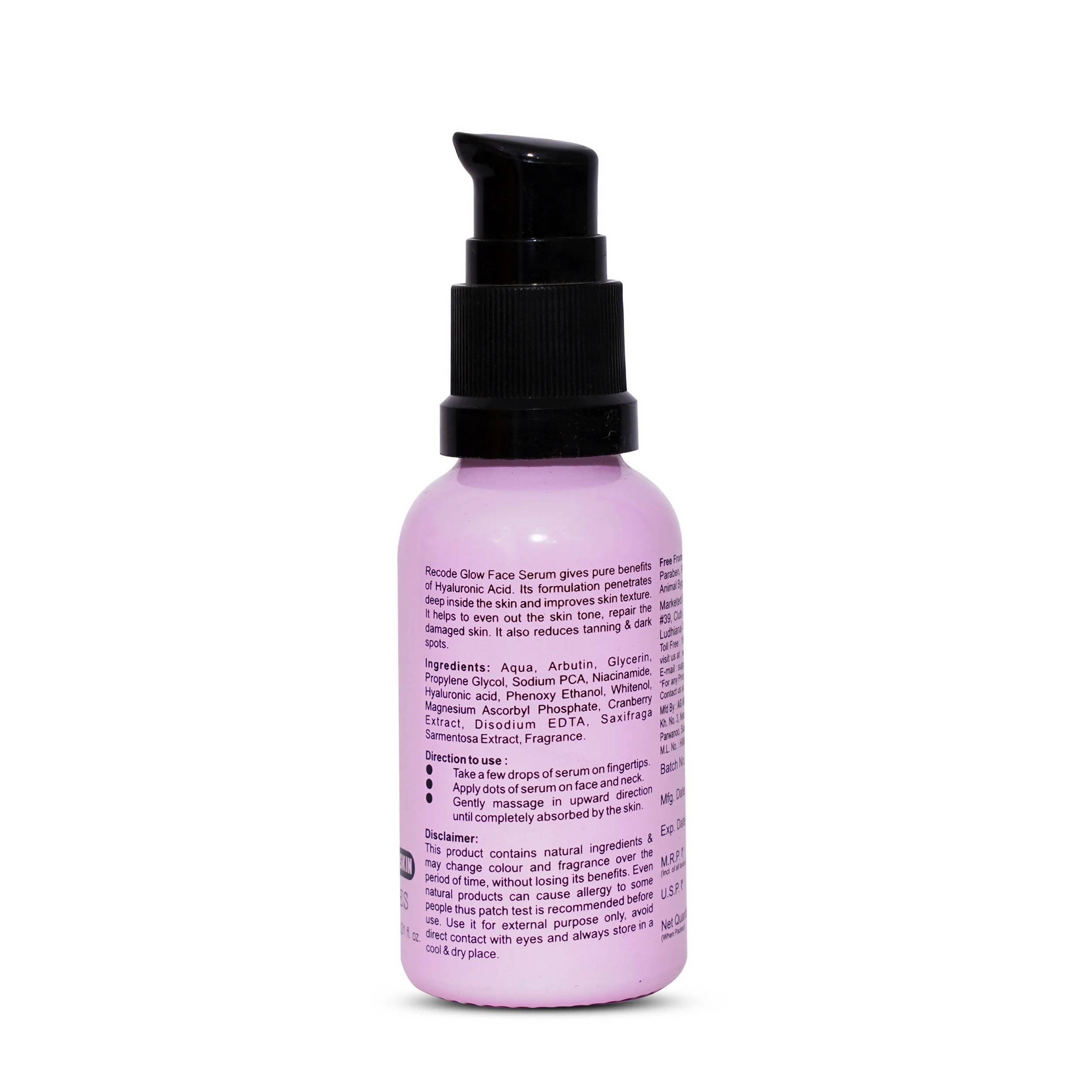 Recode Ace Of Base Glow Face Serum | Grocsy
