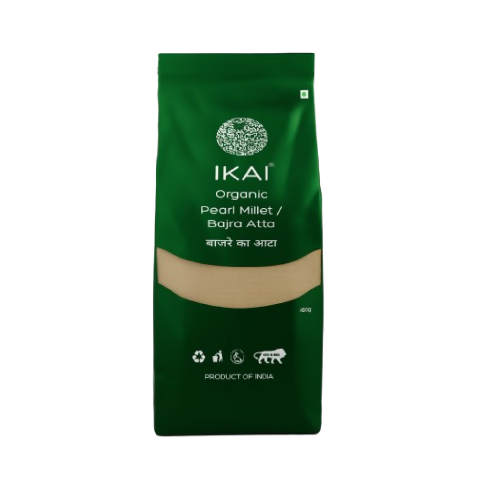 IKAI Organic Pearl Millet/Bajra Atta | Grocsy