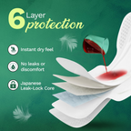 Pee Safe Comfort Ultra Thin Sanitary Pads For Women (30 Pads) | Grocsy