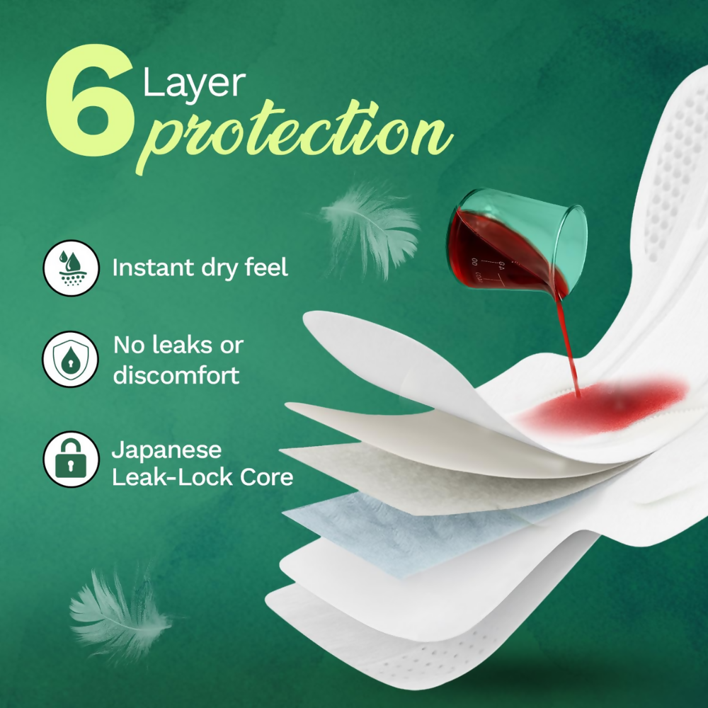 Pee Safe Comfort Ultra Thin Sanitary Pads For Women (30 Pads) | Grocsy