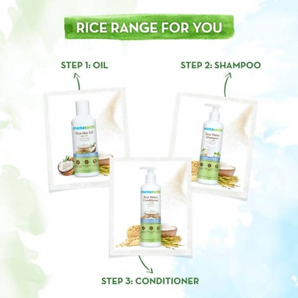 Mamaearth Rice Water Conditioner With Rice Water and Keratin | Grocsy