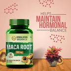 Himalayan Organics Maca Root 800 mg Vegetarian Capsules | Grocsy