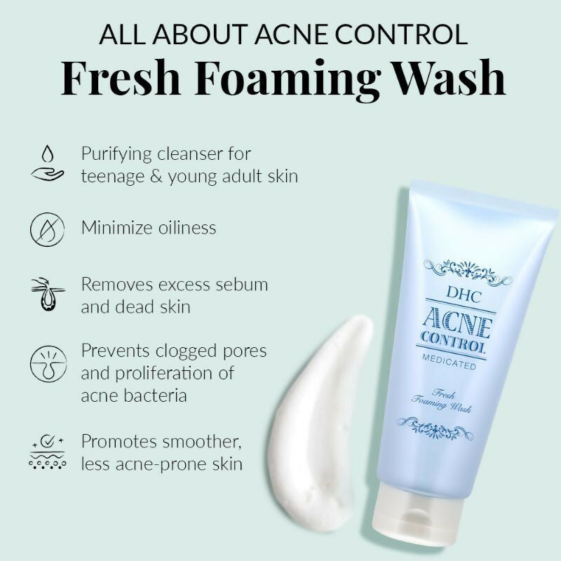 DHC Beauty Acne Control Fresh Foaming Wash | Grocsy