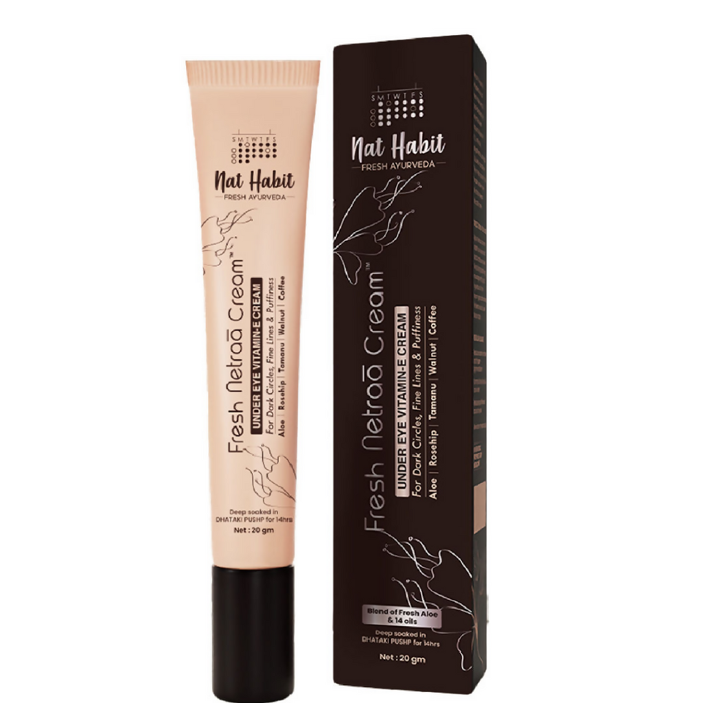 Nat Habit Under Eye Cream For Wrinkles And Dark Circle | Grocsy