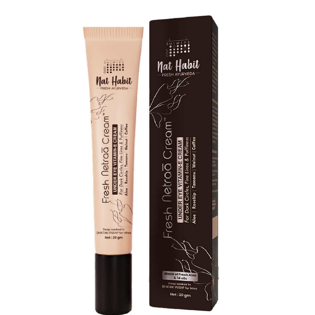 Nat Habit Under Eye Cream For Wrinkles And Dark Circle | Grocsy