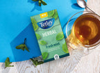 Tetley Herbal Fresh Mint Tea Bags | Grocsy