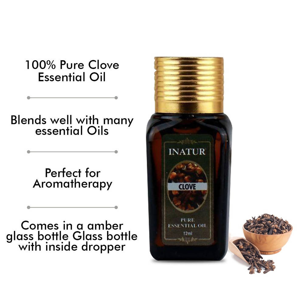 Inatur Clove Pure Essential Oil | Grocsy