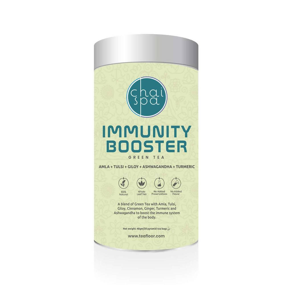 Chai Spa Immunity Booster Green Tea | Grocsy