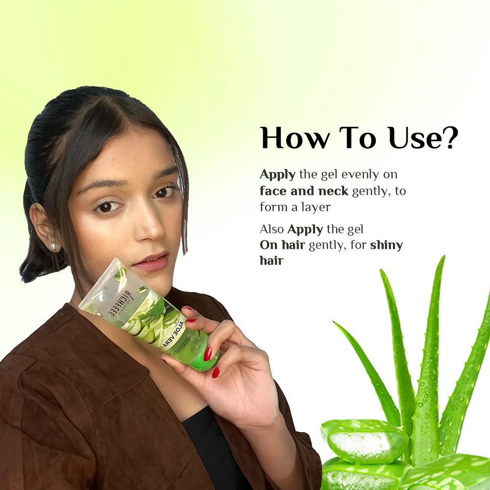 Richfeel Pure Aloe Vera Gel For Face Skin & Hair | Grocsy