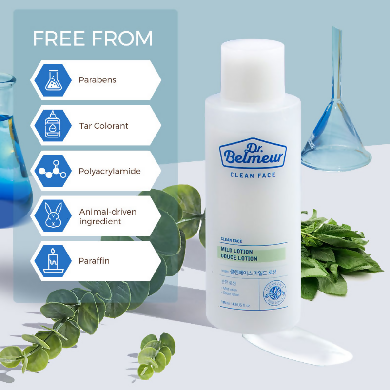The Face Shop Dr.Belmeur Clean Face Mild Lotion With Squalane | Grocsy