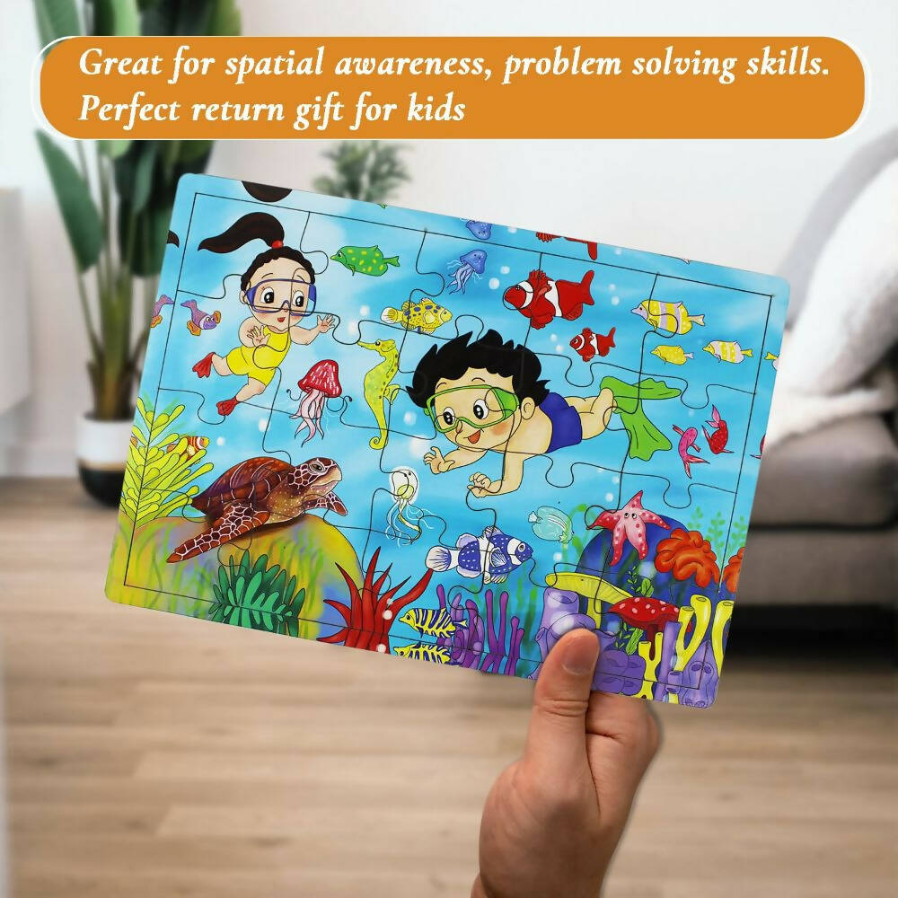 Matoyi Jigsaw Puzzles For Kids: Set of 3 Puzzles | Grocsy