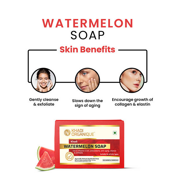Khadi Organique Watermelon Soap | Grocsy