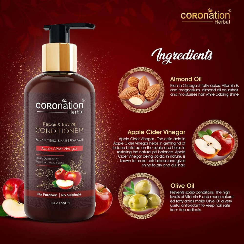 Coronation Herbal Apple Cider Vinegar Hair Conditioner | Grocsy