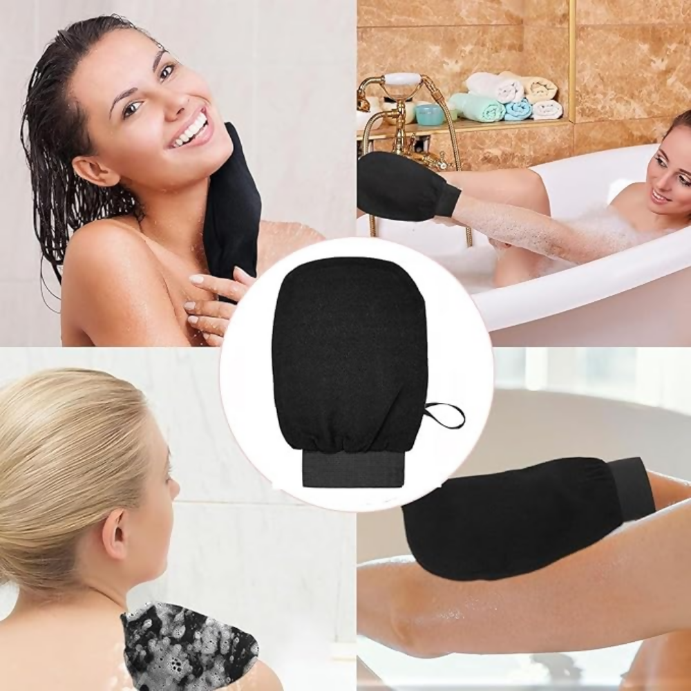 Bronson Professional Exfoliating Bath Glove Body Scrubber Mitt Loofah | Grocsy