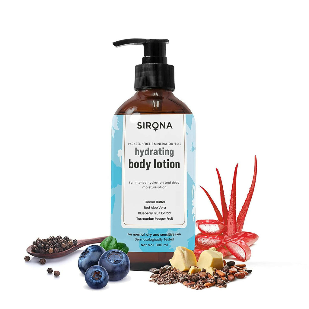 Sirona Blueberry Body Lotion for Intense Hydration | Grocsy