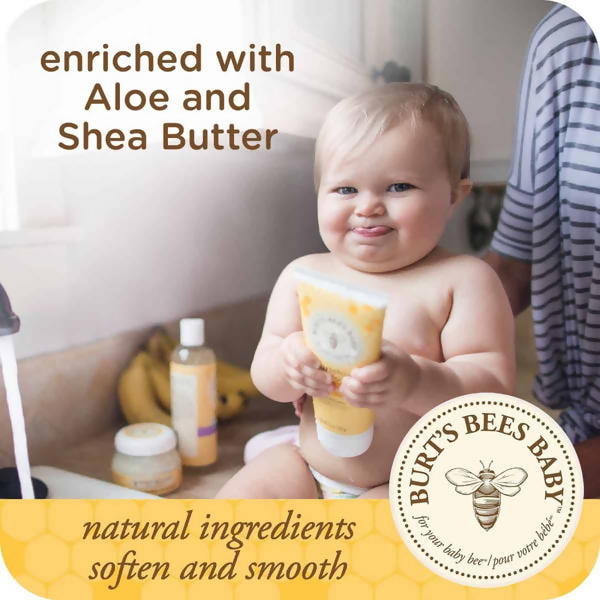 Burt's Bees Baby Multipurpose Ointment with Shea Butter for Dry Skin | Grocsy