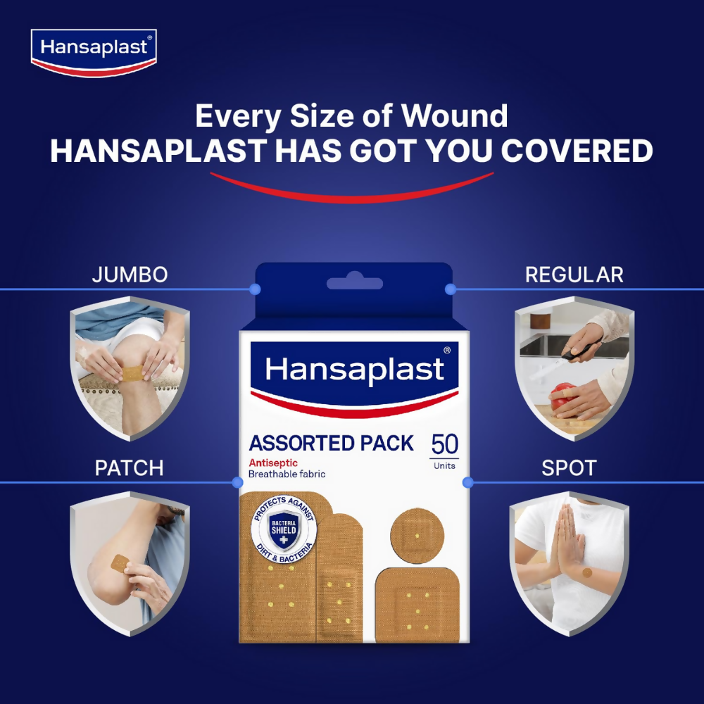 Hansaplast Antiseptic Plasters | Grocsy