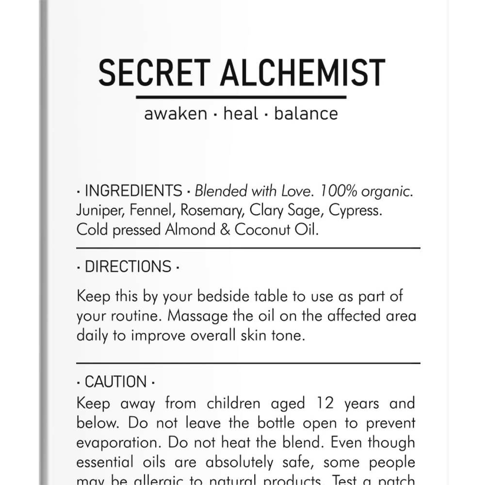 Secret Alchemist Detox Cellulite Oil | Grocsy