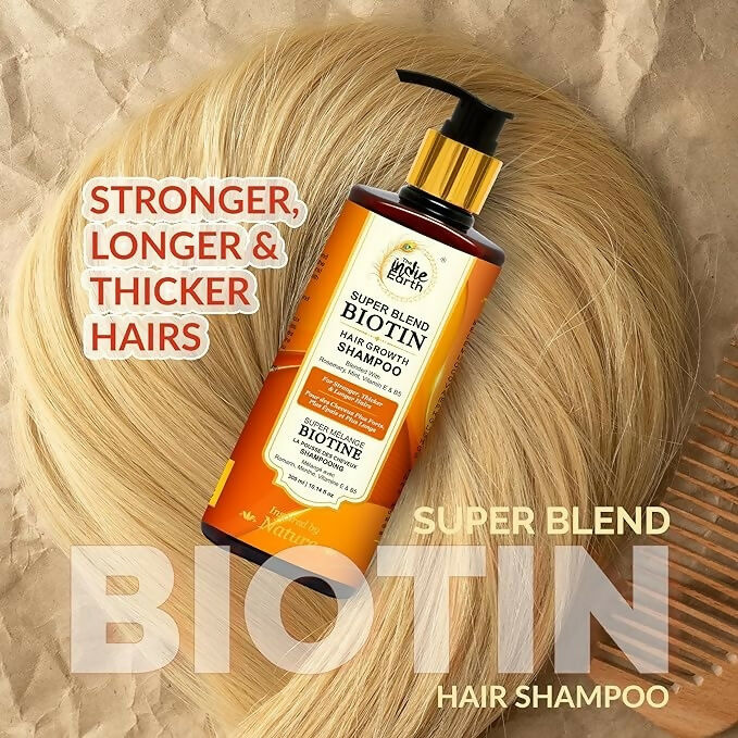 The Indie Earth Rosemary Mint Biotin Hair Shampoo | Grocsy