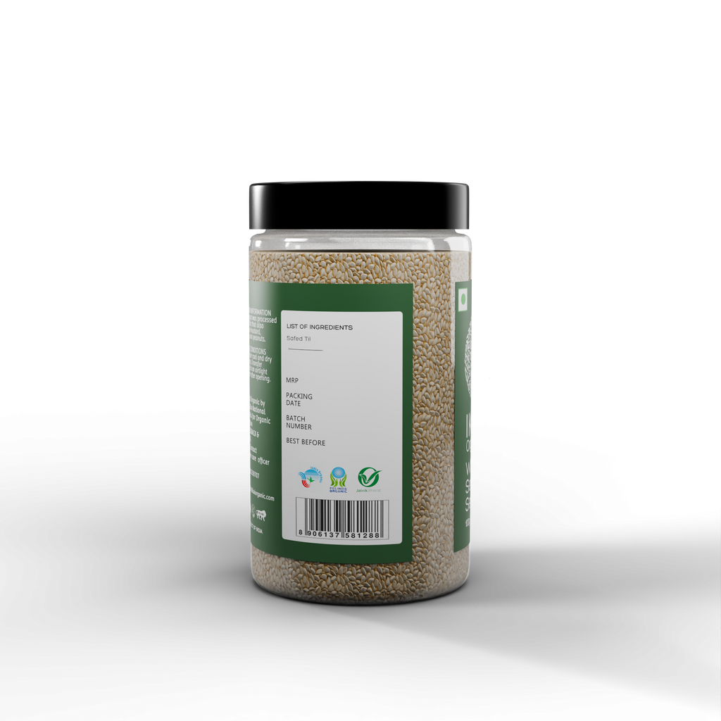 IKAI Organic White Sesame Seeds | Grocsy
