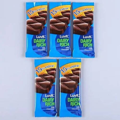 Evil Eye Rakhi & LuvIt Luscious Chocolates | Grocsy